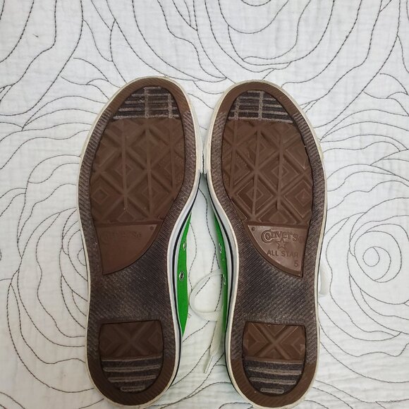 *RARE* Sample CONVERSE Green Two Toned Low Top - Picture 9 of 12